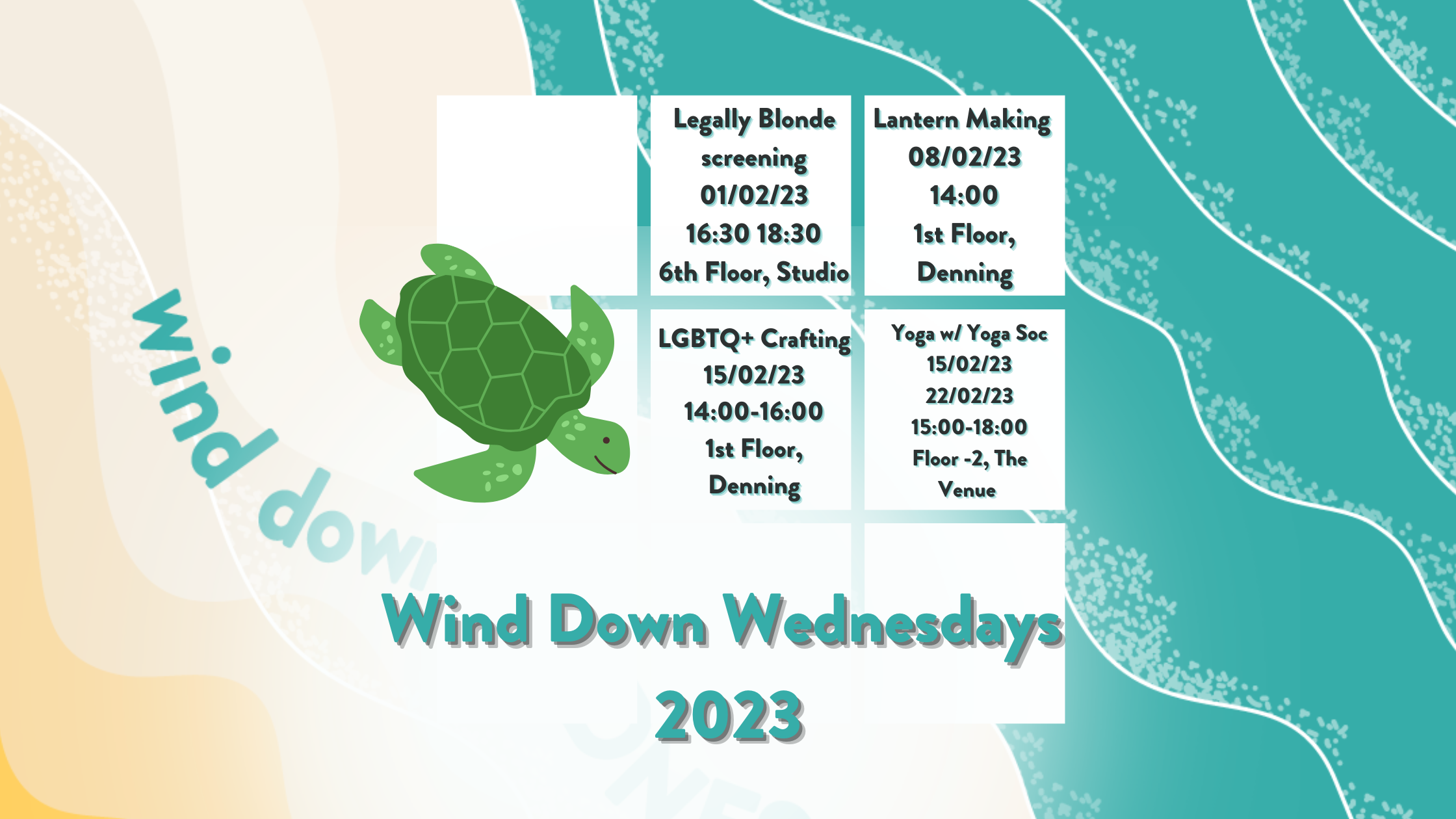 Wind Down Wednesdays