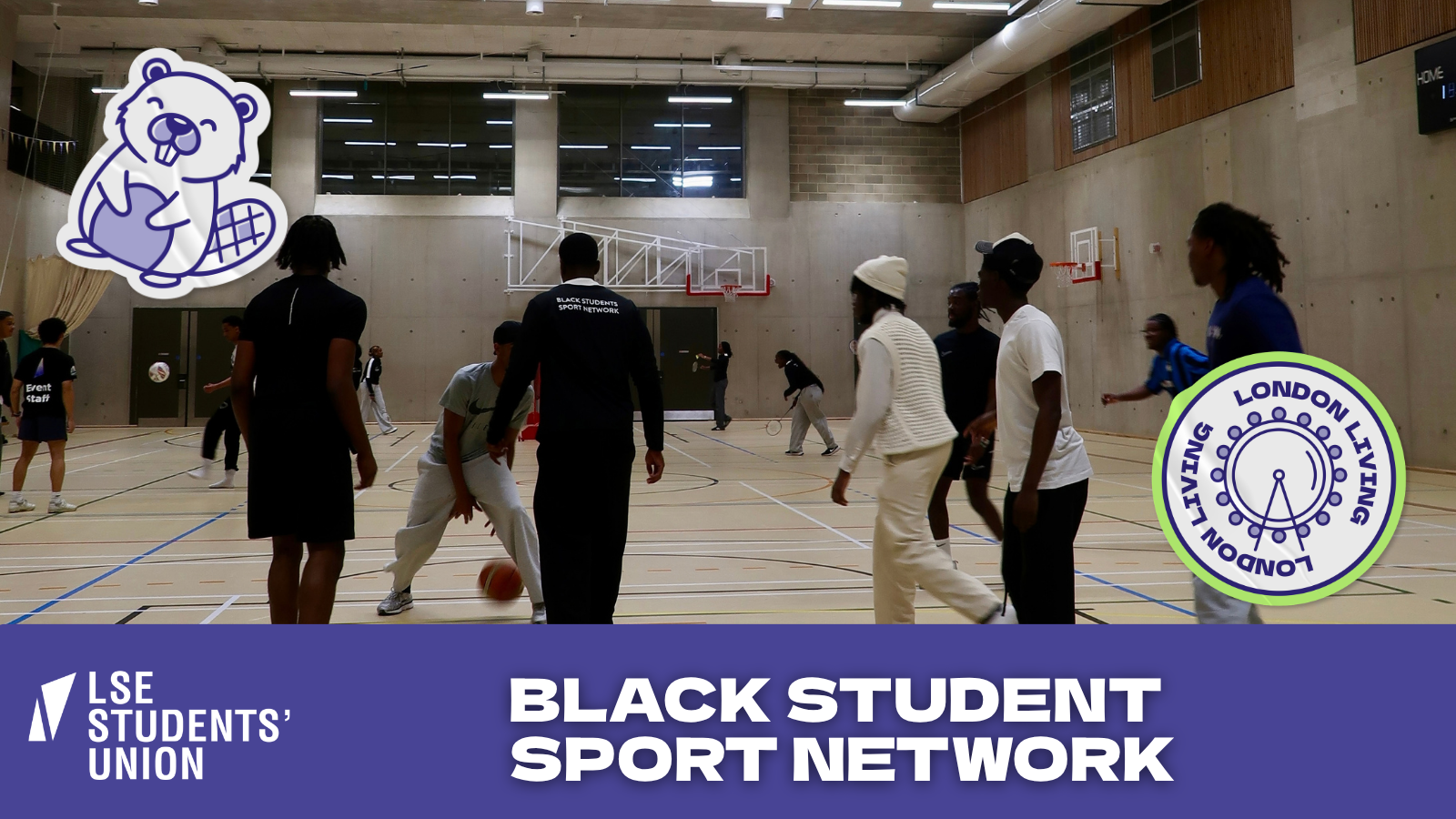 The Black Students’ Sports Network (BSSN) at LSE promotes sport and physical activity among black students, creating a supportive and inclusive community. The project aims to empower students to build connections, develop leadership skills, and cultivate a lifelong passion for physical activity, celebrating shared experiences and encouraging participation in campus sport.
