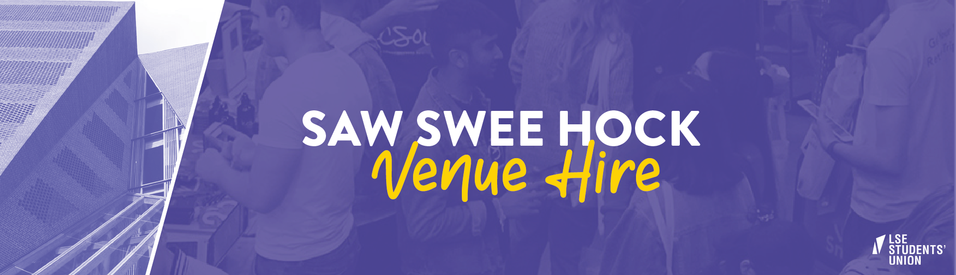 Venue Hire at Saw Swee Hock