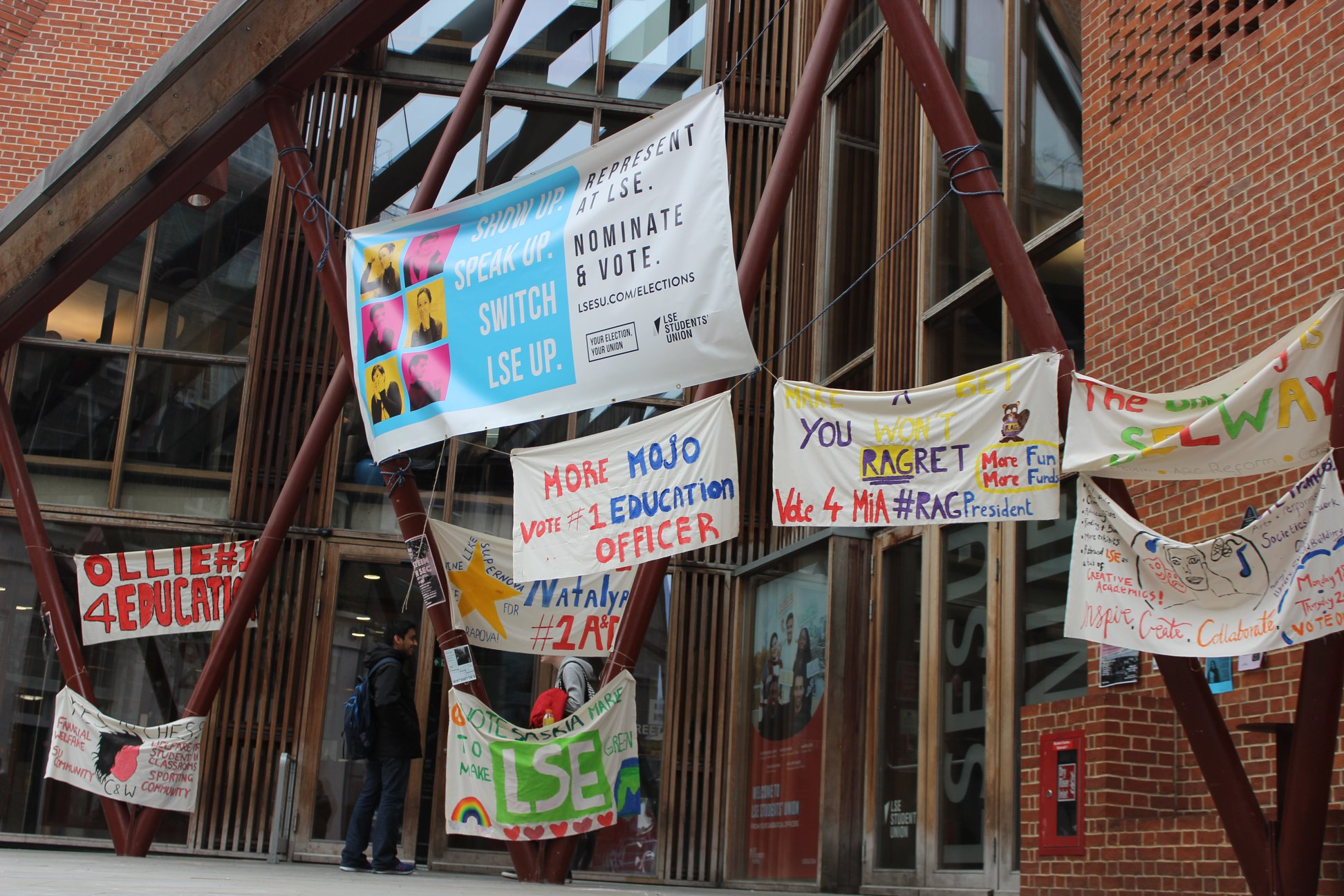 LSE Students campaigning