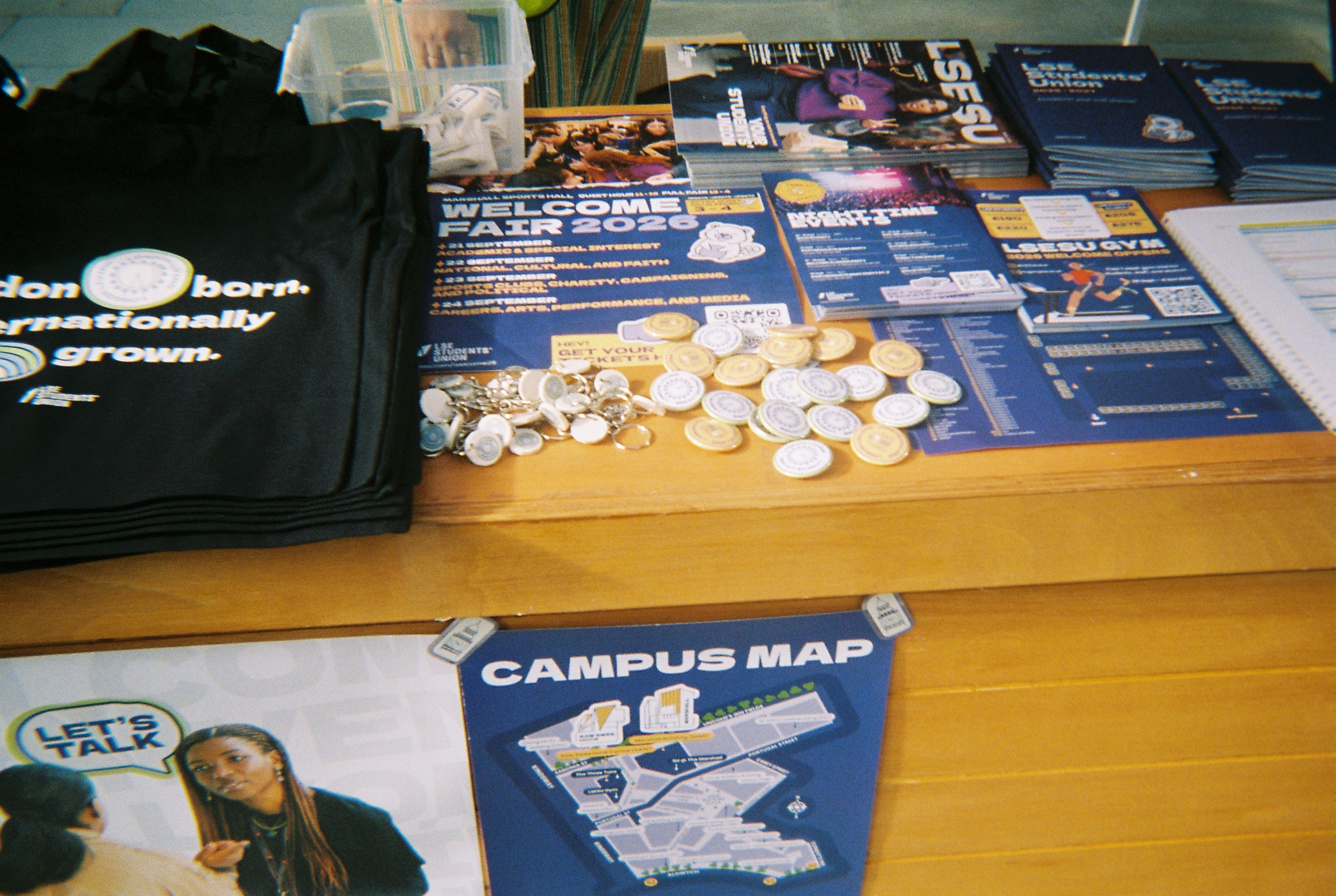 Some stalls on campus are run by external organisations with no connection to LSESU. Parts of the campus are public rights of way, so these groups can set up there without permission from LSE or the Students' Union, and neither we nor the School can forbid them or force them to leave.