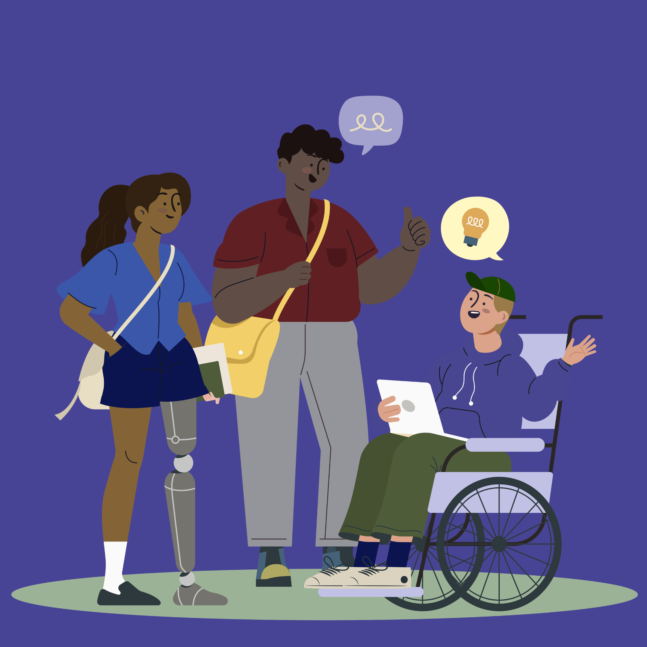 The Neurodiversity and Disability Officer provides a genuine understanding of the complexities of Neurodiversity and Disability. They listen to and voice the concerns and experiences of neurodivergent and disabled students on campus, seeking to build a community at LSE where students can thrive.