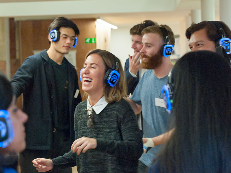 Students attending an LSE Generate event