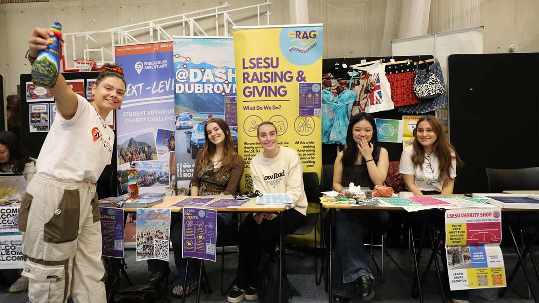 LSESU's societies at the welcome fair