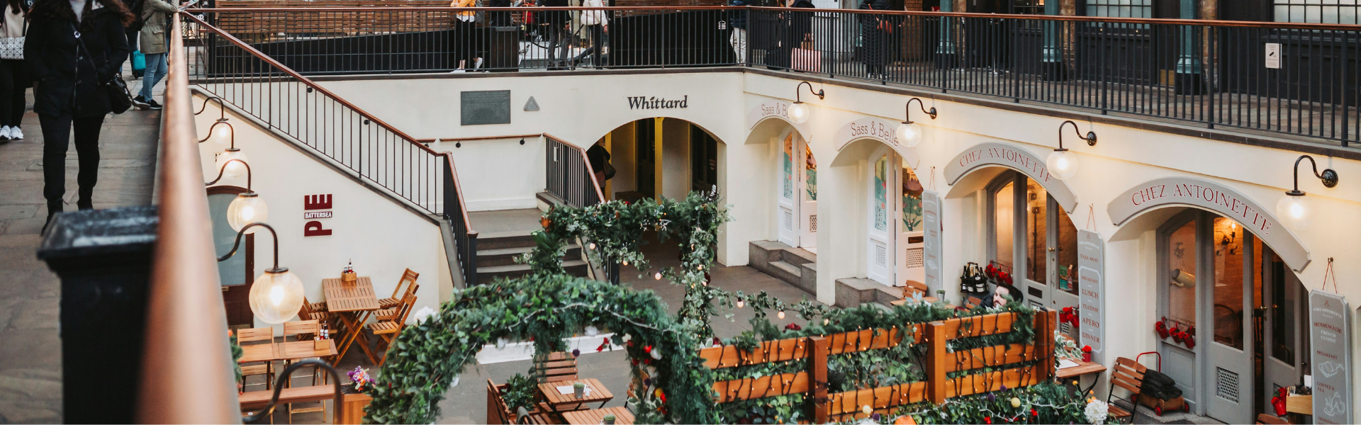A photograph of Covent Garden in London